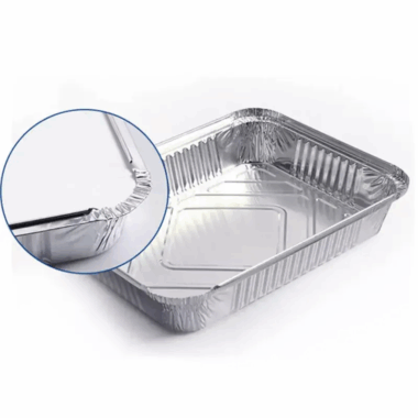 aluminum foil container box for hot food