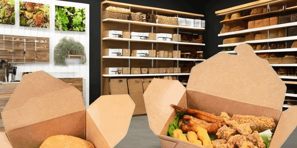 paper lunch box disposable food packaging