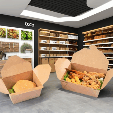 paper lunch box disposable food packaging