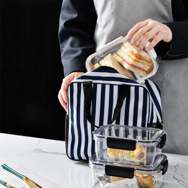 plastic food storage box with sealed lid