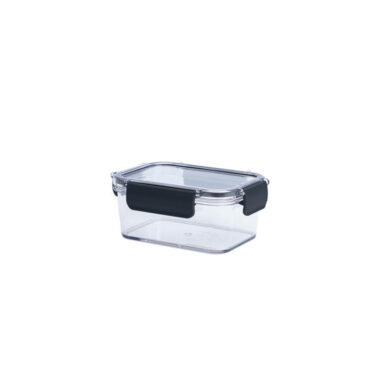 plastic food storage box with sealed lid