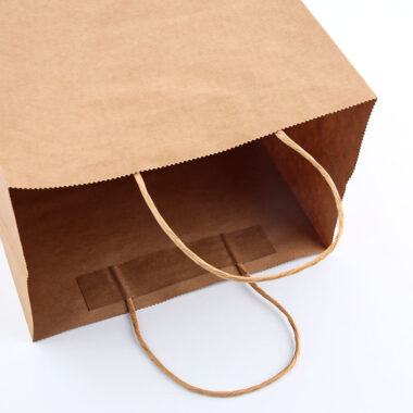 Custom brown kraft paper bags