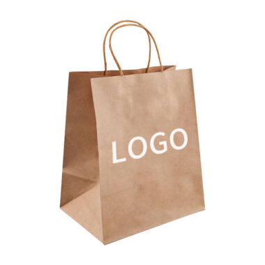 Custom brown kraft paper bags