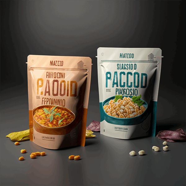 Custom stand up pouch for potato