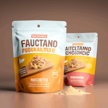 Custom stand up pouch for potato