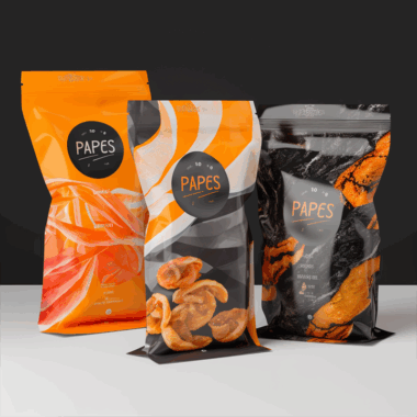 Custom stand up pouch for potato