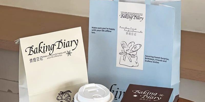 paper food zipper packaging bags