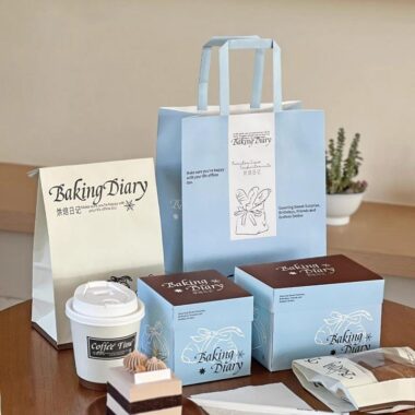 paper food zipper packaging bags