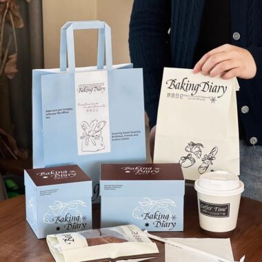 paper food zipper packaging bags