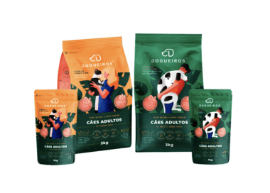 printed stand up zipper pouch bag