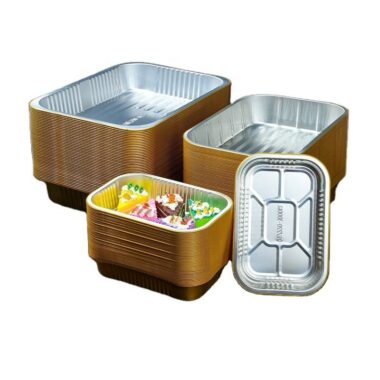 aluminum foil BBQ baking box for takeaway