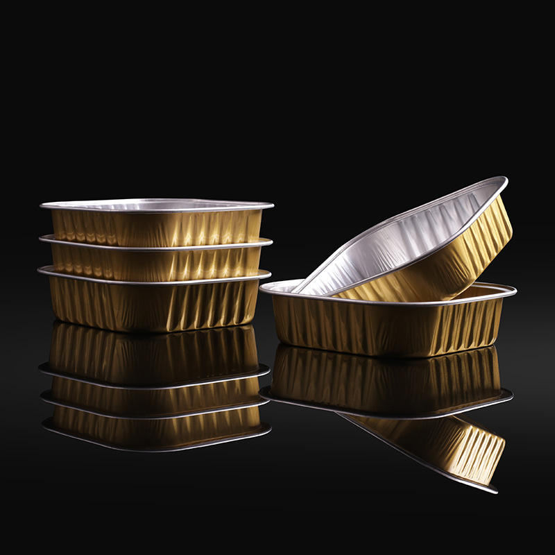 aluminum foil lunch box for grilled food