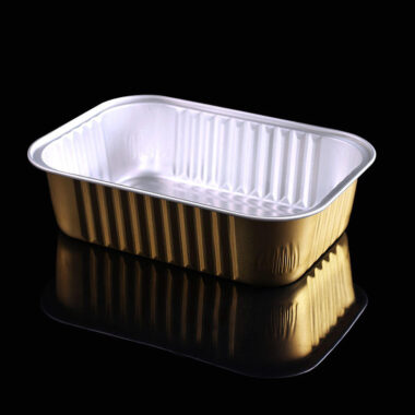 aluminum foil lunch box for grilled food