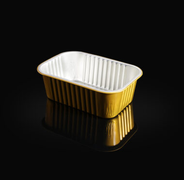 aluminum foil lunch box for grilled food