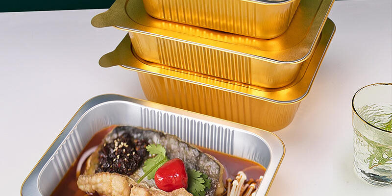 aluminum foil bowl for microwaveable soup