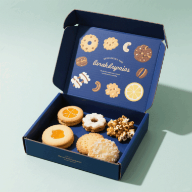 cookie mailer box for sugary treats