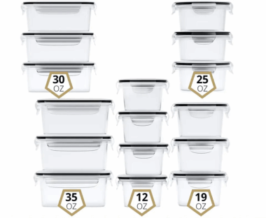 plastic food storage containers