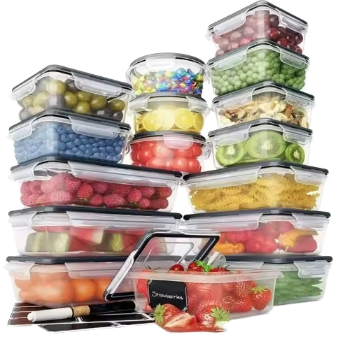 plastic food storage containers