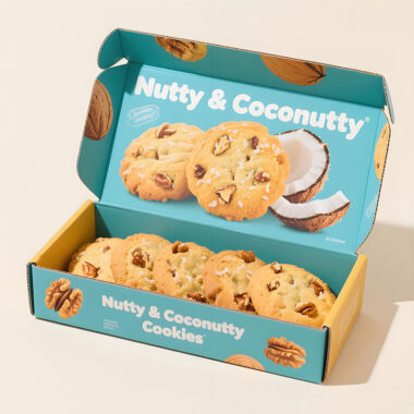 corrugated cardboard food mailer box