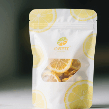 White custom printed plastic zipper pouch